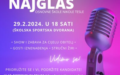 🎶 NAJGLAS OSNOVNE ŠKOLE NIKOLE TESLE 🤩